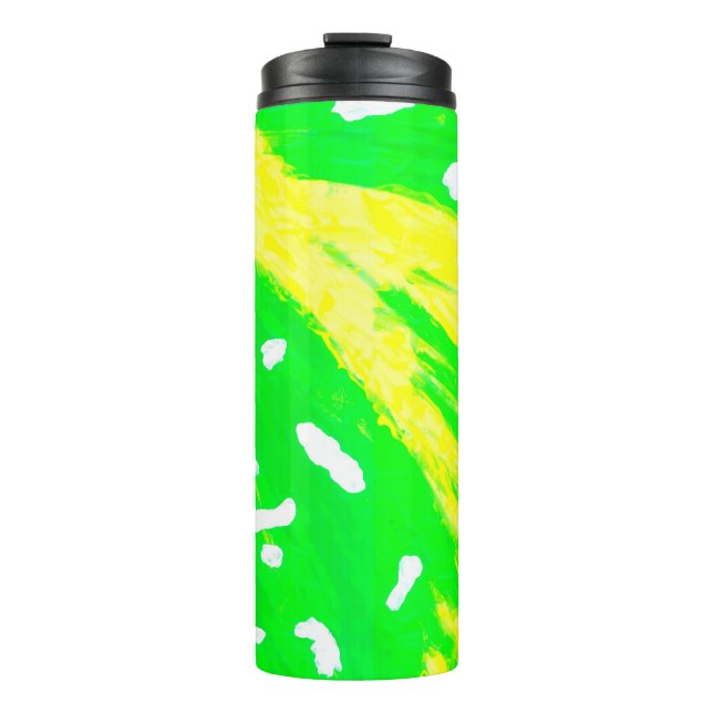 Happy Feeling Thermal Tumbler (Front)