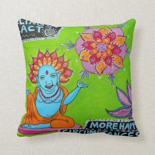 Happy Feelings Will Attract More Happy Circumstanc Cushion