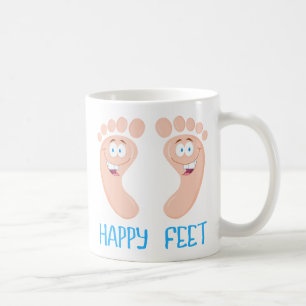 happy feet coffee mug