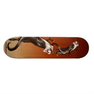 Happy Ferret Skateboard