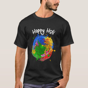 Happy festival of colours Happy Holi 2023 for Hind T-Shirt