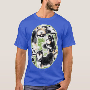 Happy Finnish Lapphund Dogs T-Shirt