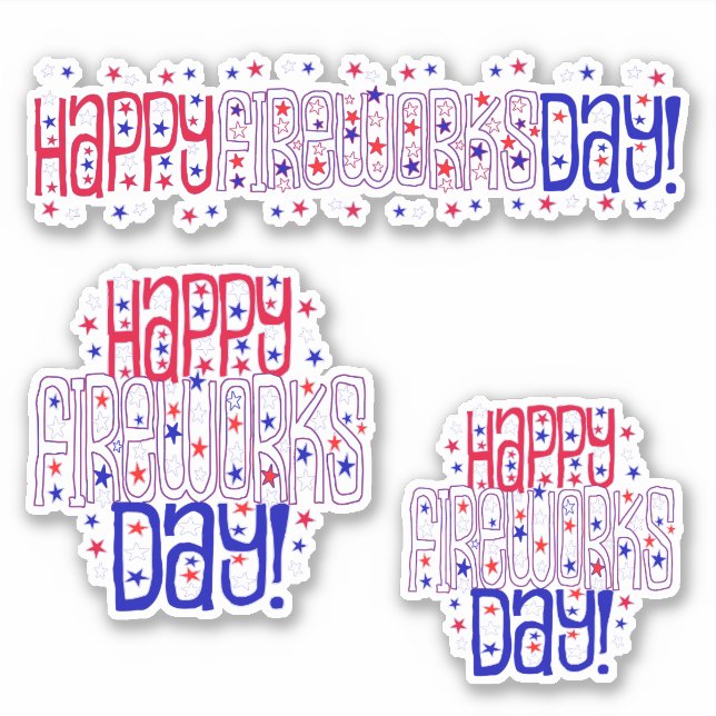 Happy Fireworks Day * Independence Day (Front)