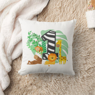 Happy First Birthday Baby! Cushion