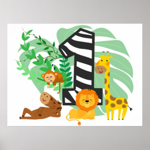 Happy First Birthday Baby! Poster