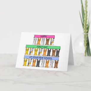 Happy First Day at Your New School. Card