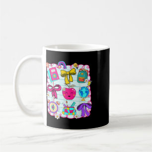 Happy First Day Ck To School Coquette Bow Student  Coffee Mug