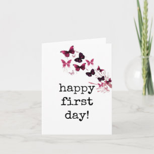 Happy First Day, Employees, Students, Coworkers Card