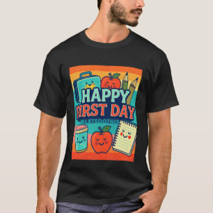 Happy First Day Let's Do This Welcome Back to Scho T-Shirt