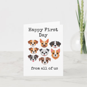 Happy First Day, New Employee Card