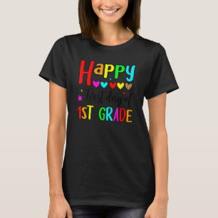 Happy First Day Of 1st Grade Teachers Kids Boys G T-Shirt