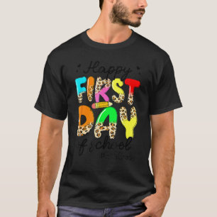 Happy First Day Of 5th Grade Teacher Back To Schoo T-Shirt