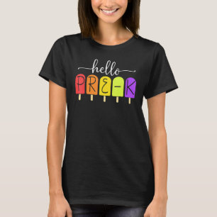 Happy First Day Of Pre K Back To School Teacher 10 T-Shirt