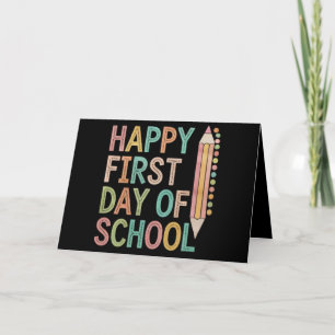 Happy First Day of School Back to School Announcement