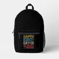 Happy First Day Of School Back To School 