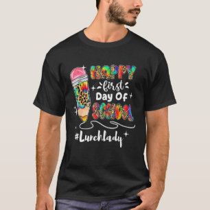 Happy First Day of School Back to School Teacher K T-Shirt