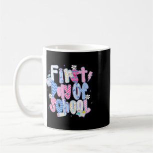 Happy First Day Of School Hello Teacher Kids Ck To Coffee Mug