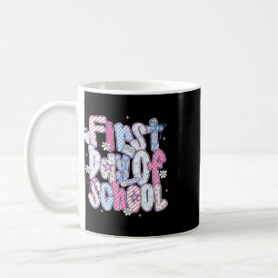 Happy First Day Of School Hello Teacher Kids Ck To Coffee Mug