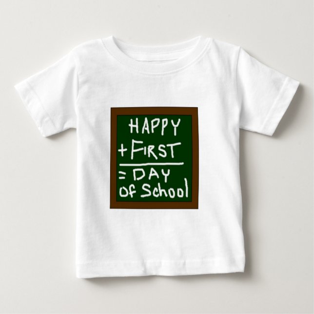 Happy First Day of School Infant Shirt (Front)