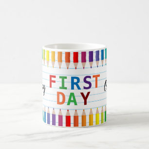 Happy First Day of School Mug – Fun Back to School