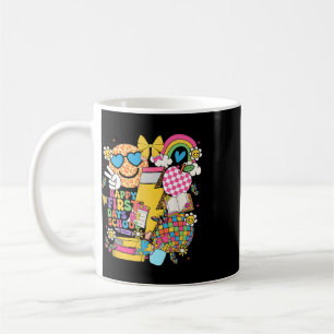 Happy First Day Of School Pencil Lightning Bolt Gr Coffee Mug