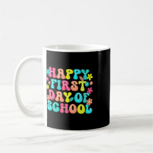 Happy First Day Of School Pencil Teacher Kids Ck T Coffee Mug