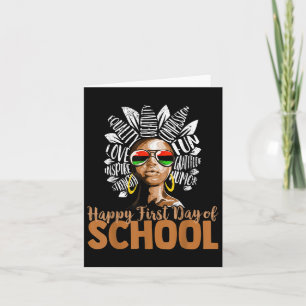 Happy First Day Of School Teacher Card