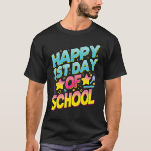 Happy First Day Of School Welcome Back To School K T-Shirt
