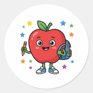 Happy First Day Sticker