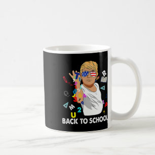 Happy First Day Teacher Trump Ck To School Coffee Mug