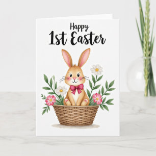 Happy First Easter Animal Card