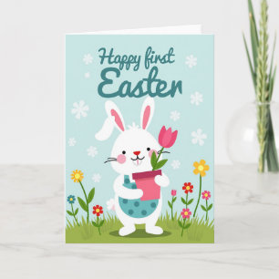 Happy First Easter Art Card