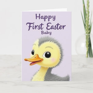Happy First Easter Baby Card