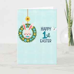 Happy First Easter Bunny Card