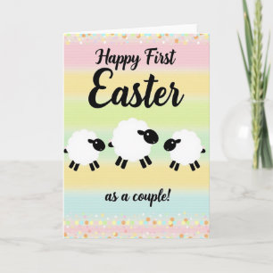 Happy First Easter Couple Card