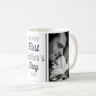 Happy First Father's Day 2 Photo Coffee Mug