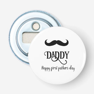 Happy first father's day custom bottle opener