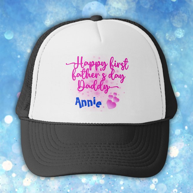 Happy First Father's Day Daddy | Trucker Hat (Creator Uploaded)