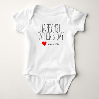 Happy First FATHERs Day Shirt