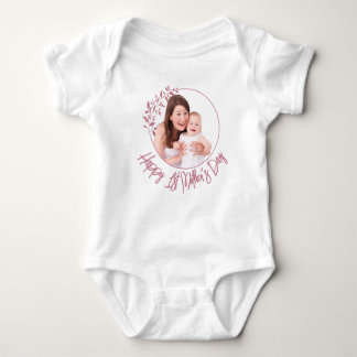 Happy First Mother's Day Baby Bodysuit
