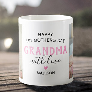 Happy First Mother's Day Grandma Photo Coffee Mug