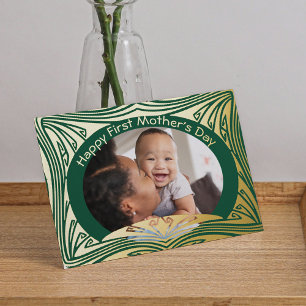 Happy First Mother's Day To Our Daughter Foil Holiday Card