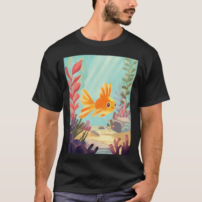 Happy fish T-Shirt (Front)