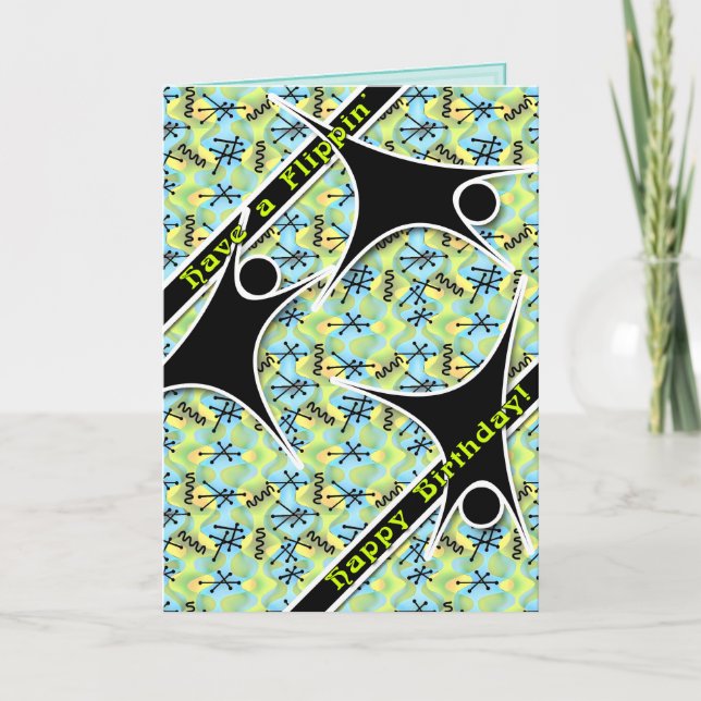 Happy Flippin' Birthday  (Card) Card (Front)
