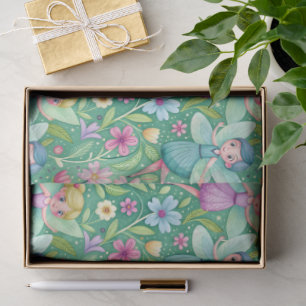 HAPPY FLOWER FAIRIES FANTASY TISSUE PAPER