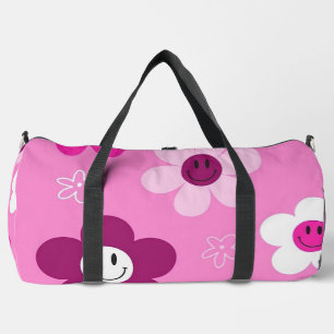Happy Flowers Duffle Bag
