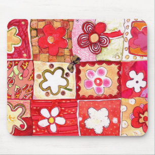 Happy Flowers Mousepad