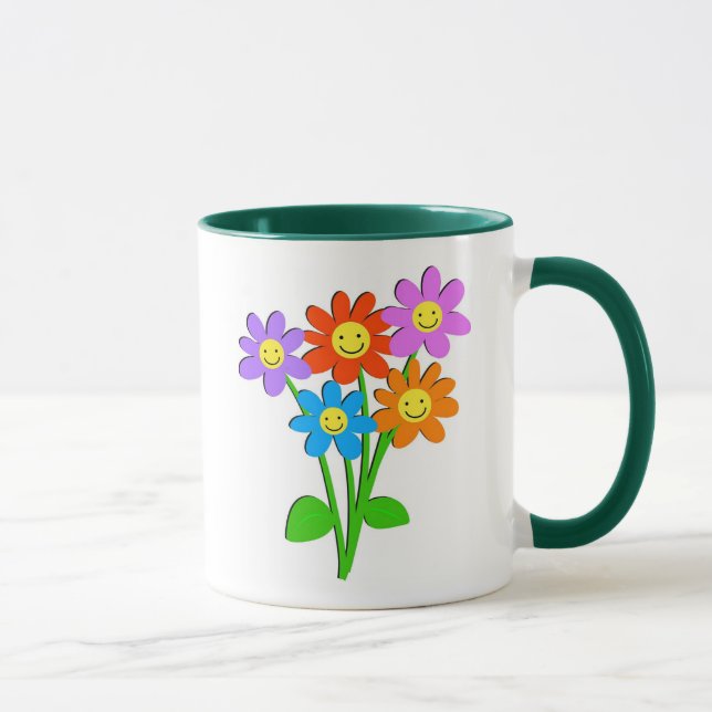 Happy Flowers Mug (Right)