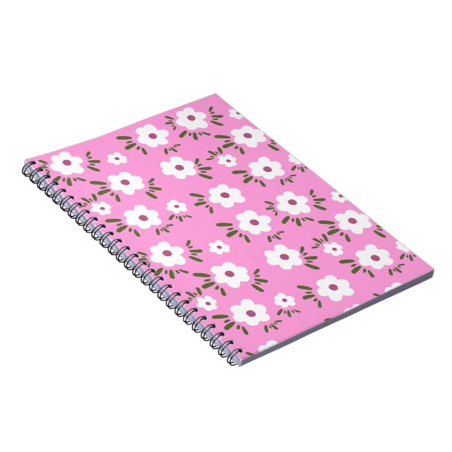 Happy Flowers Notebook (Right Side)