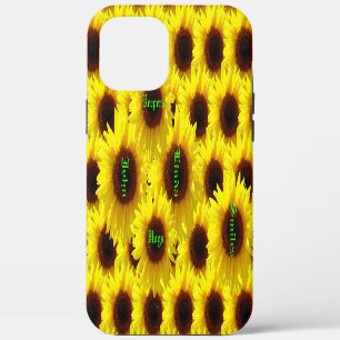 Happy Flowers - Sunflower iPhone 12 Pro Max Case